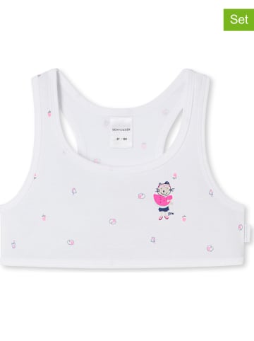 Schiesser 2-delige set: bustiers wit
