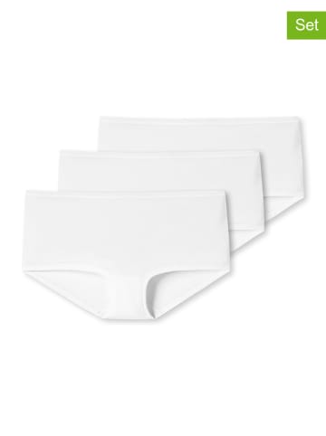 Schiesser 3er-Set: Pantys in Weiß
