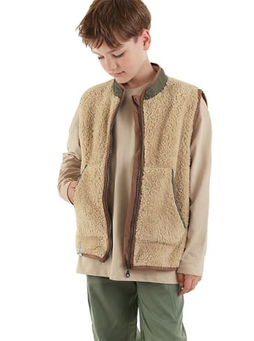 Denokids Fleece bodywarmer lichtbruin