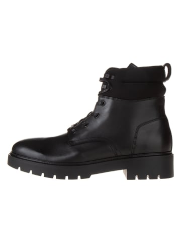 Calvin Klein Leren boots zwart