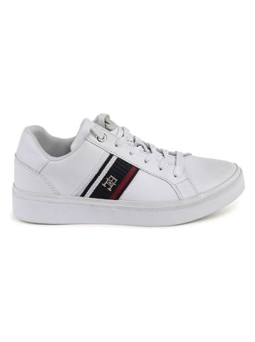 Tommy Hilfiger Shoes Leder-Sneakers in Weiß