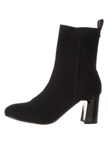 Tommy Hilfiger Shoes Leder-Stiefeletten in Schwarz