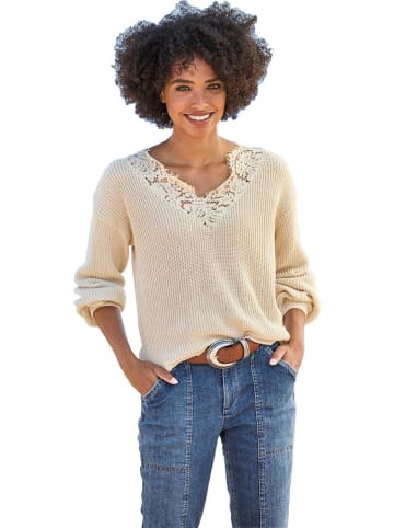 Heine Pullover in Beige