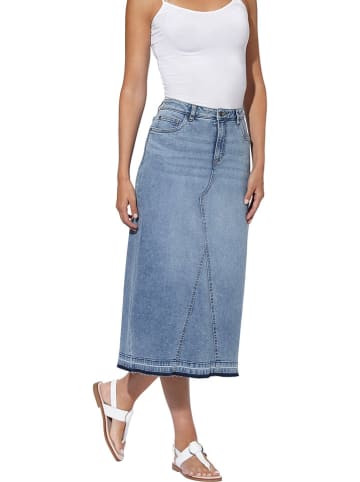 Heine Spódnica dżinsowa w kolorze błękitnym