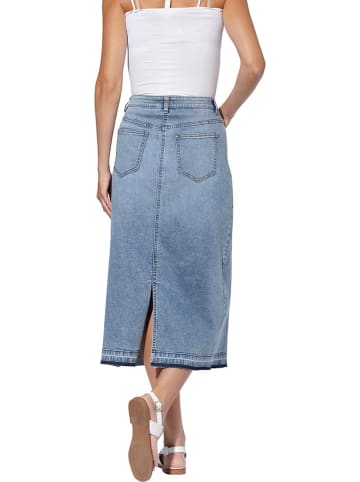 Heine Spódnica dżinsowa w kolorze błękitnym
