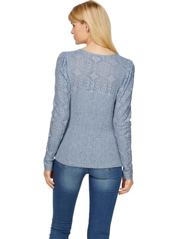 Heine Bluse in Hellblau