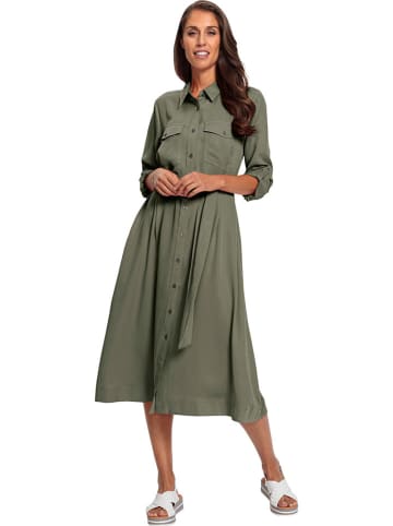 Heine Sukienka w kolorze khaki