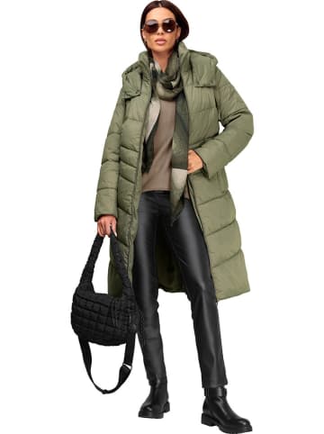 Heine Płaszcz pikowany w kolorze khaki