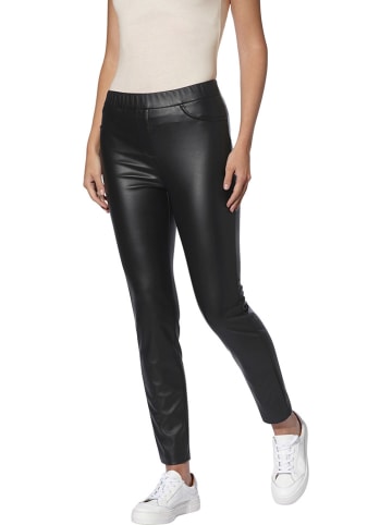 Heine Spodnie w kolorze czarnym ze skóry syntetycznej