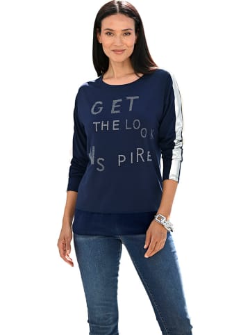 Heine Longsleeve donkerblauw