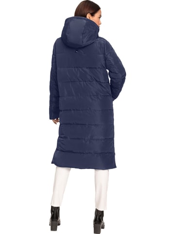 Heine Płaszcz pikowany w kolorze granatowym