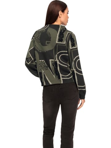 Heine Sweter w kolorze khaki