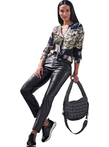 Heine Bluzka w kolorze beżowo-czarnym