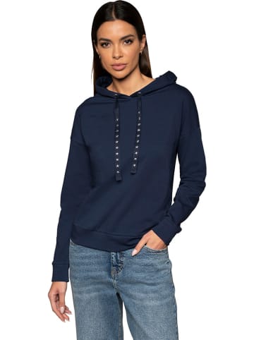 Heine Hoodie donkerblauw