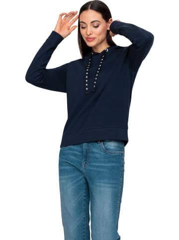 Heine Hoodie in Dunkelblau