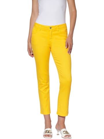 Heine Dżinsy - Slim fit - w kolorze złotym