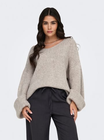 JDY Sweter "Dydinea" w kolorze beżowym