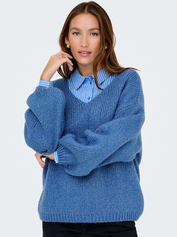 JDY Sweter "Dydinea" w kolorze niebieskim