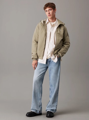 Calvin Klein Softshelljacke in Hellgrün