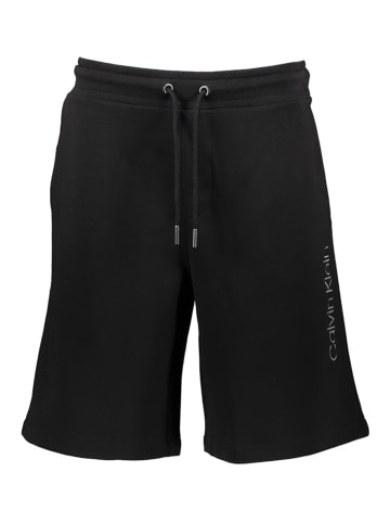 Calvin Klein Szorty dresowe w kolorze czarnym