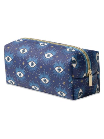 DESIGNWORKS INK ® Federmäppchen "Starry Eyed" in Dunkelblau - (B)21 x (H)9,5 cm