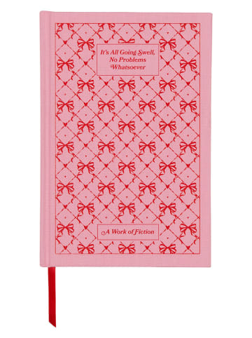 DESIGNWORKS INK ® Pamiętnik "It's All Going Swell" w kolorze jasnoróżowym - 21 x 14 cm