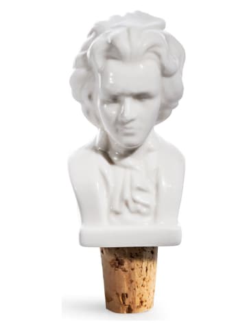 Donkey Flaschenverschluss ''Beethoven'' in Weiß - (B)4 x (H)9 x (T)3,5 cm