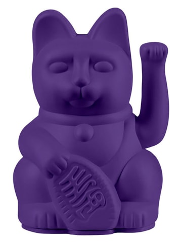 Donkey Decofiguur "Lucky Cat Mini" violet - (B)6,7 x (H)9,8 (D)5,2 cm