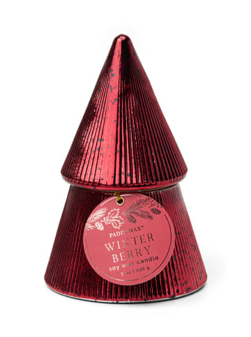 Paddywax Duftkerze "Christmas" in Rot - 198 g