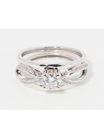 OR ÉCLAT Złoty pierścionek "Ruben" z cyrkoniami