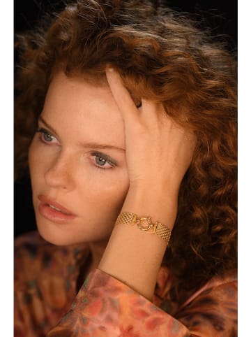 OR ÉCLAT Gouden armband "Maille plate"