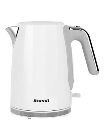Brandt Waterkoker wit/zilverkleurig - 1,7 l