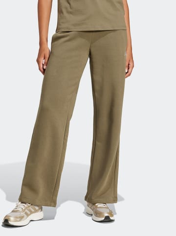 adidas Spodnie dresowe w kolorze khaki