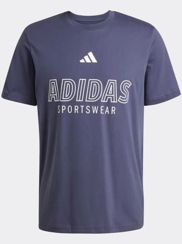 adidas Shirt in Dunkelblau