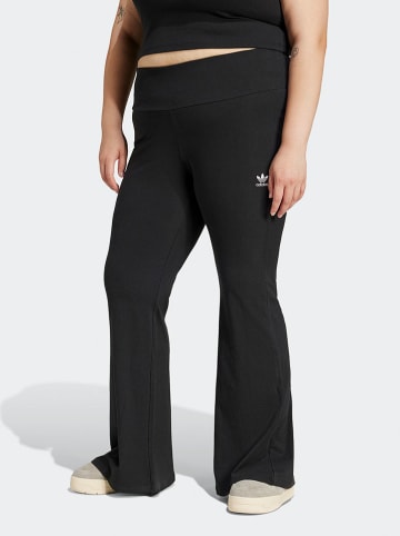 adidas Schlagleggings in Schwarz