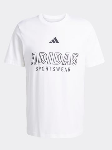 adidas Shirt in Weiß