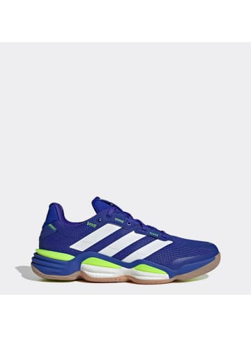 adidas Buty halowe "Stabil 16" w kolorze granatowo-białym
