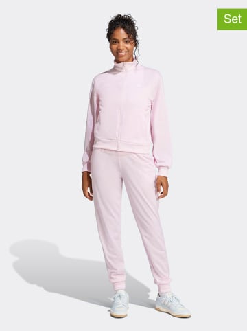 adidas 2tlg. Set: Trainingsanzug in Rosa