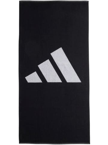 adidas Duschtuch "3Bar" in Schwarz