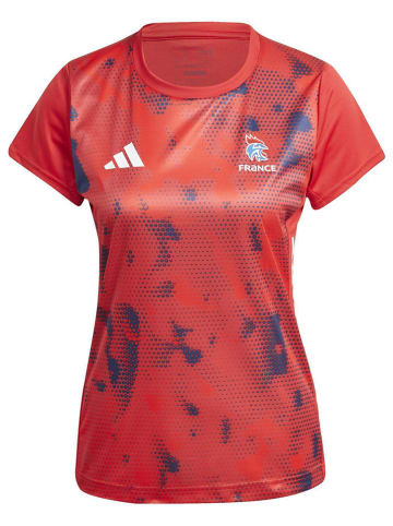 adidas Functioneel shirt "France Handball" rood/donkerblauw