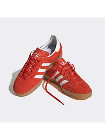 adidas Skórzane sneakersy "T23 P GK TIGHT" w kolorze czerwonym