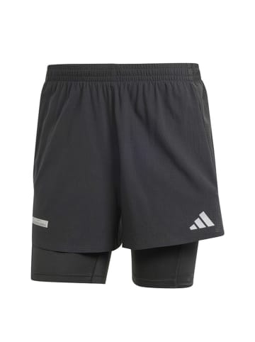 adidas Szorty 2w1 w kolorze czarnym do biegania