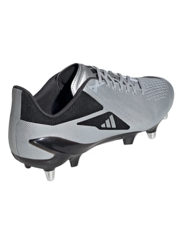 adidas Nocken-Fußballschuhe "Adizero RS15 Pro SG" in Silber/ Schwarz