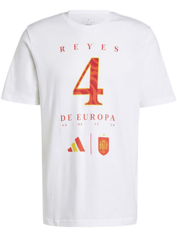 adidas Shirt "RFEF" wit/oranje