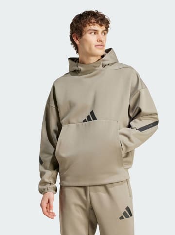 adidas Hoodie "M Z.N.E." in Beige