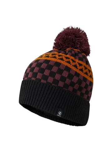 Dare 2b Mütze "Pom" in Schwarz/ Rot/ Orange