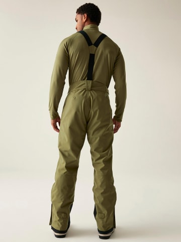 Dare 2b Spodnie narciarskie "Achieve II" w kolorze oliwkowym
