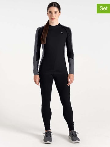 Dare 2b 2-częściowy zestaw funkcyjny "Exchange IIII" w kolorze czarno-szarym