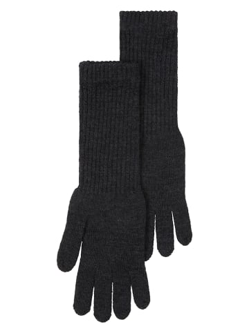 Lanerossi Wollhandschuhe ''Asia'' in Anthrazit - (L)31 x (B)7 cm