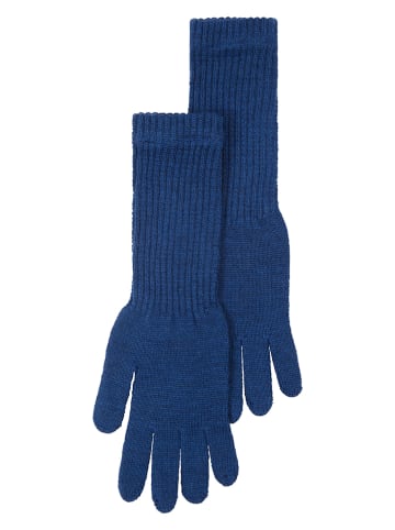 Lanerossi Wollhandschuhe ''Asia'' in Blau - (L)31 x (B)7 cm